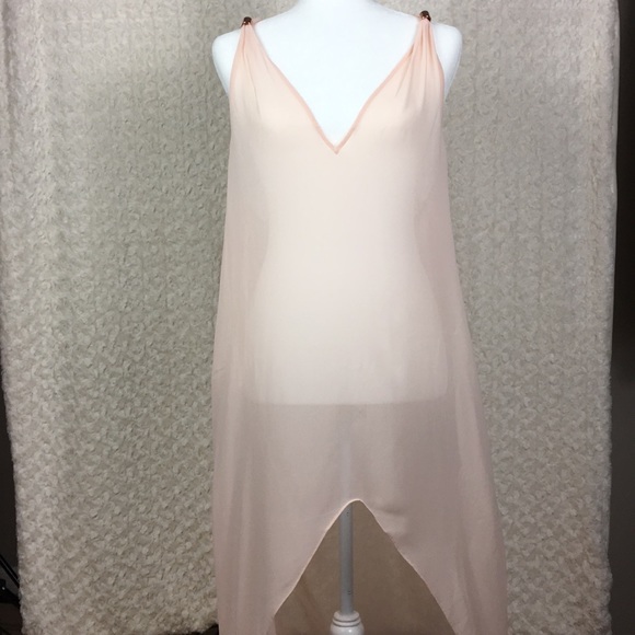 baby pink beach cover up